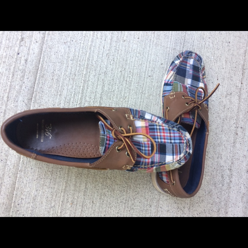 Brooks Brothers plaid shoes